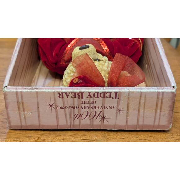 100th Anniversary ROOSEVELT TEDDY Bear Limited  Edition Christmas/Other - Picture 8 of 10